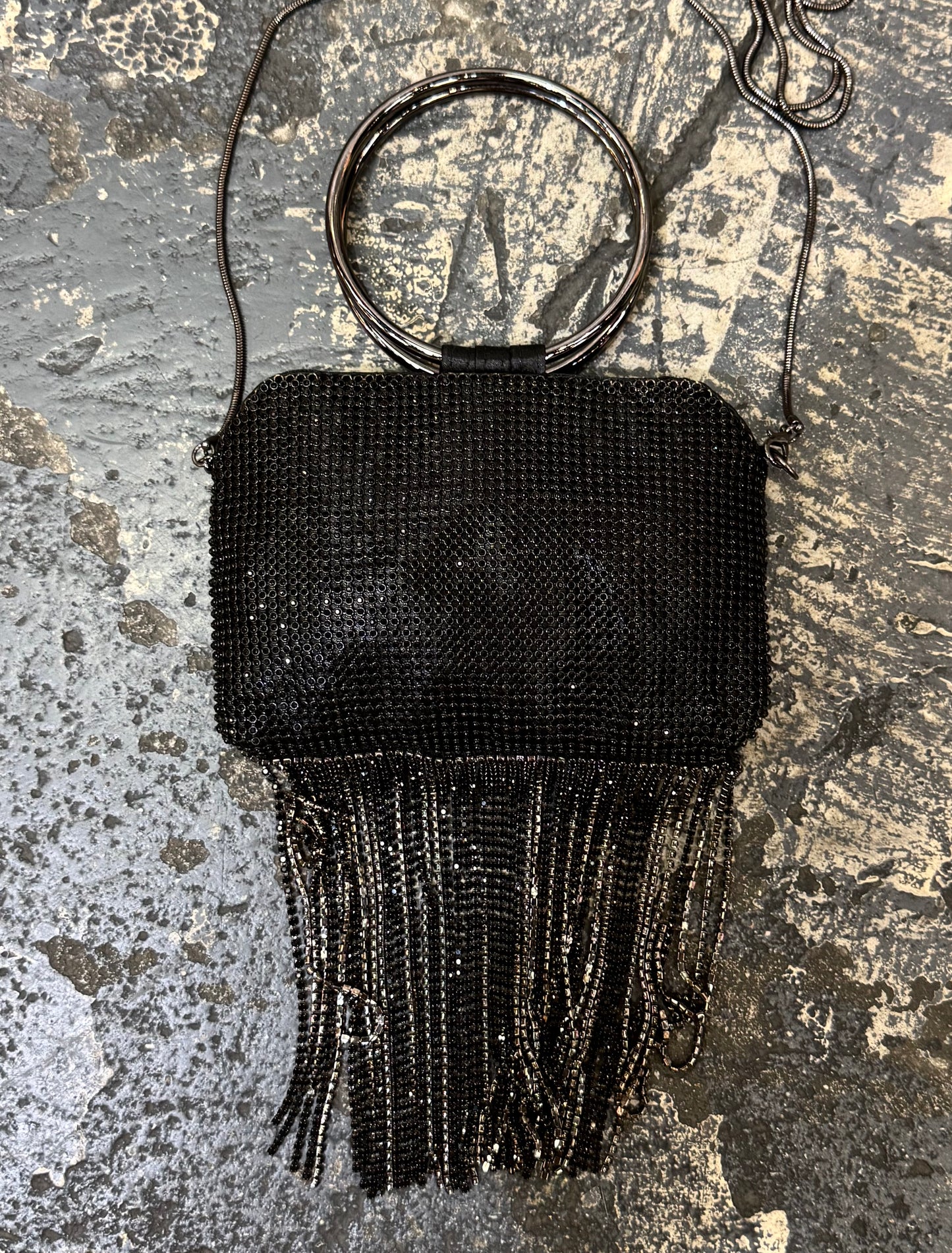 Rhinestone/ Fur Evening Bags