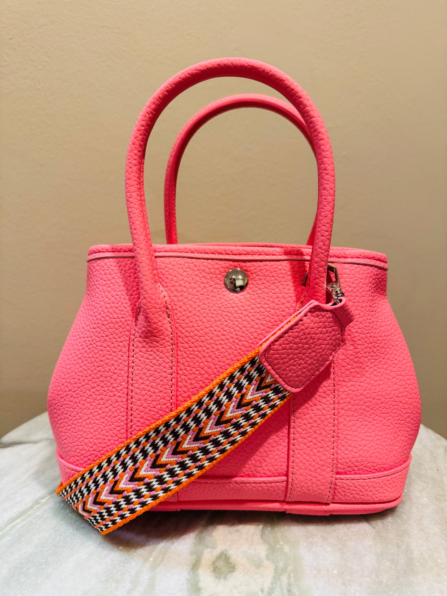 Heart Tote Bag 💛🩵🩷