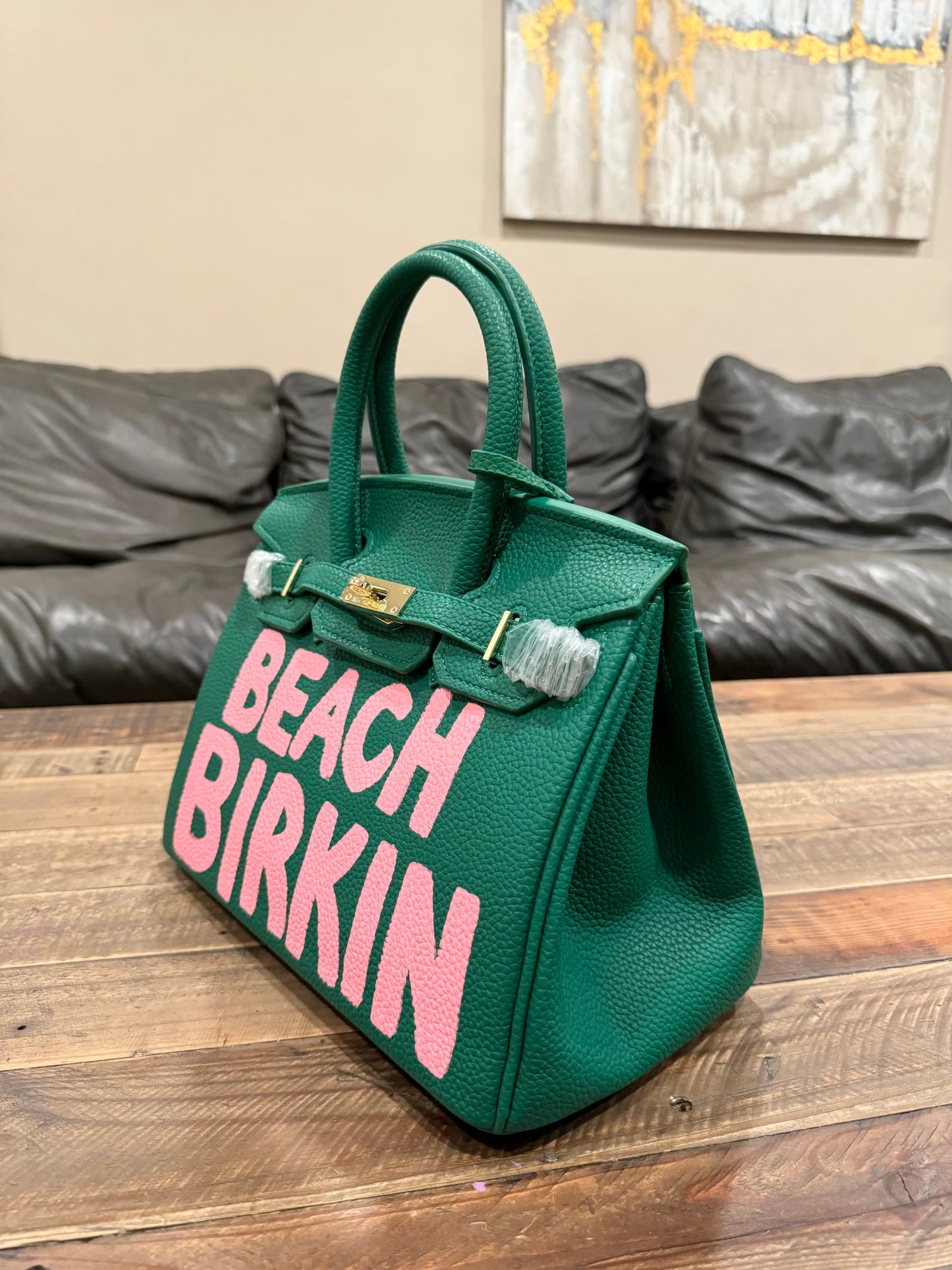 Designer inspired hand painted Bags