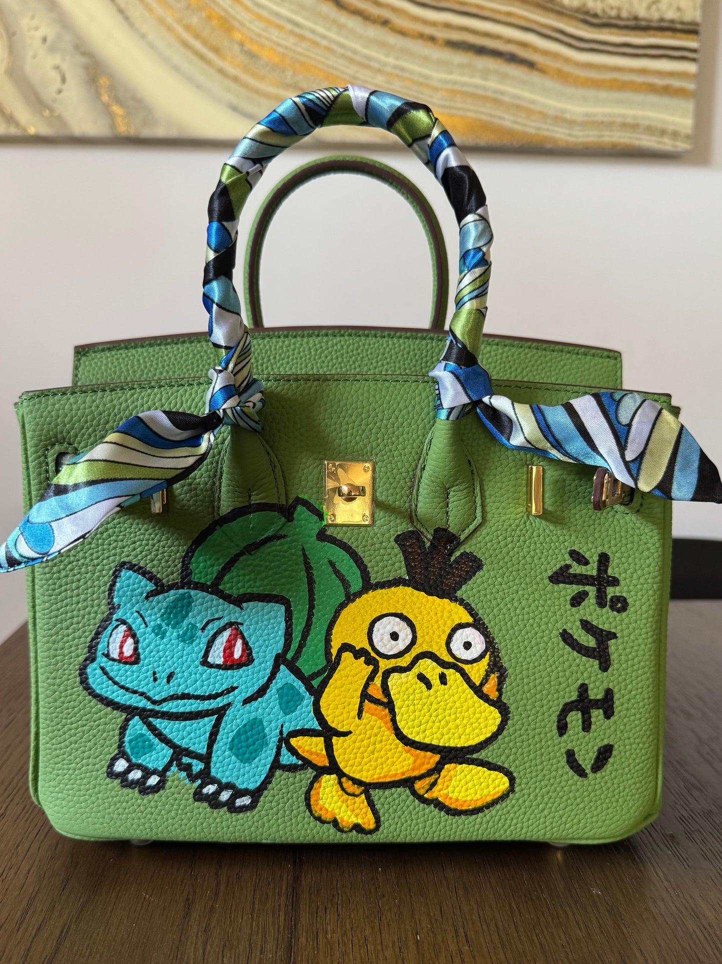 Pokemon Hand Painted Bag