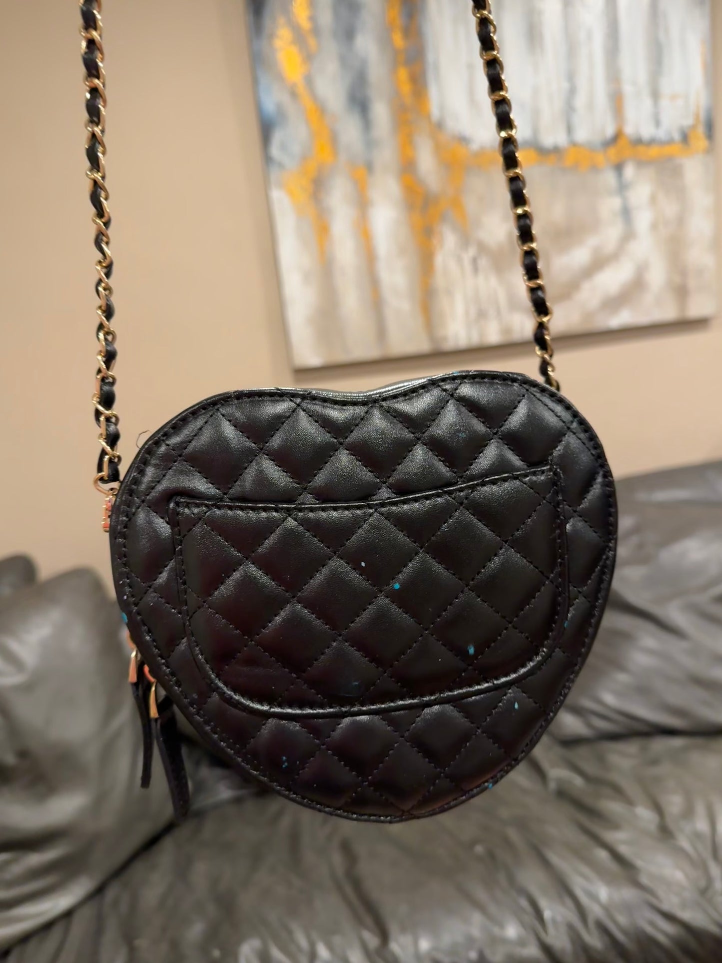 Heart shouler Bag (LA/TOKYO/PARIS)