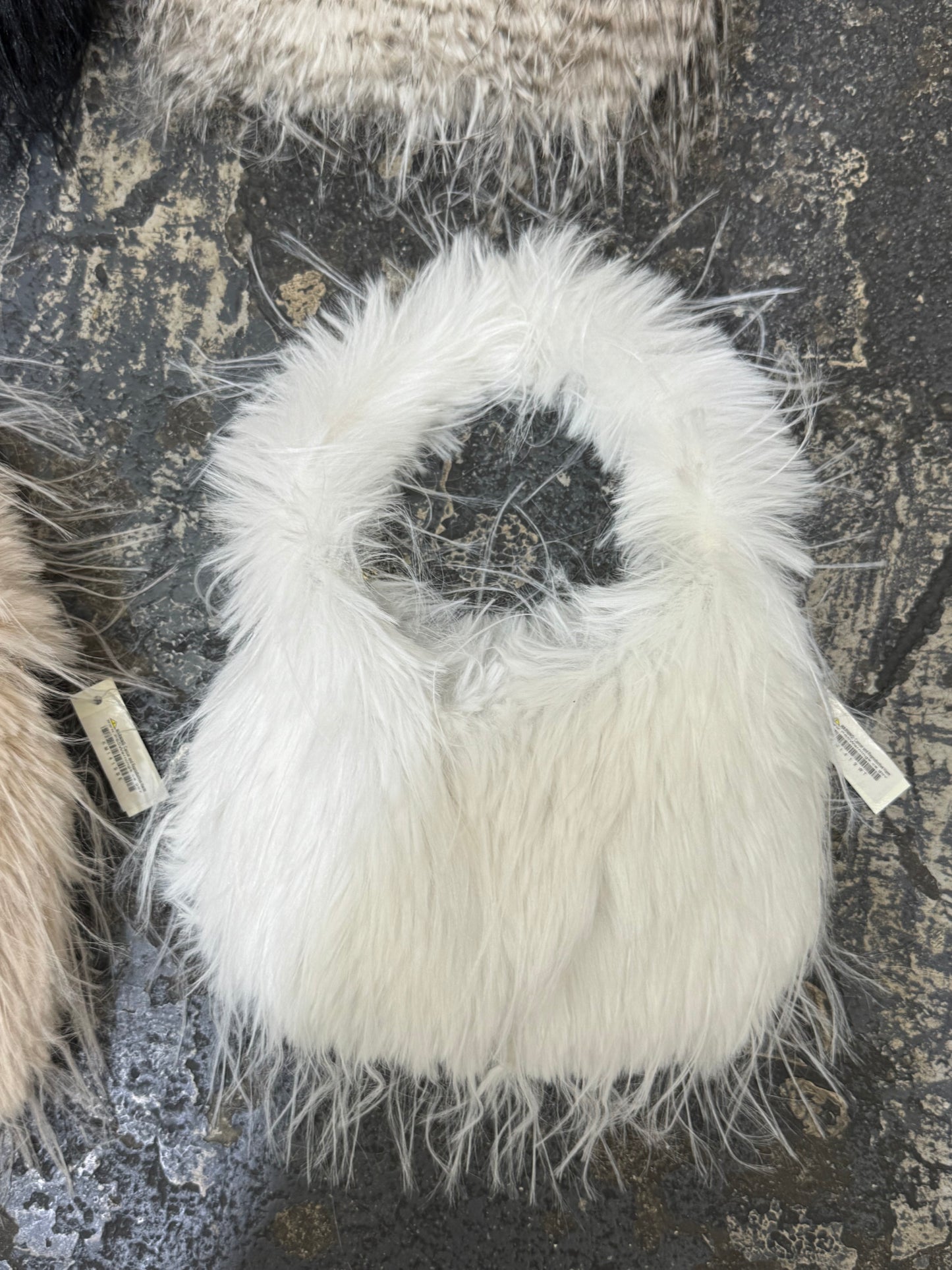 Rhinestone/ Fur Evening Bags