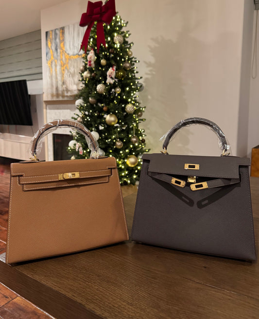 Designer inspired hand painted Bags -Sellier