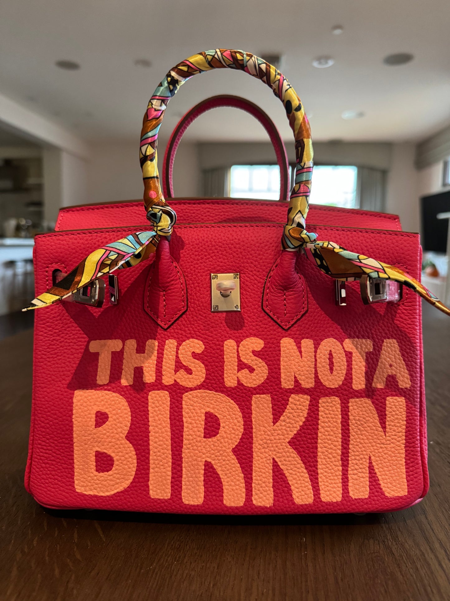 Designer inspired hand painted Bags