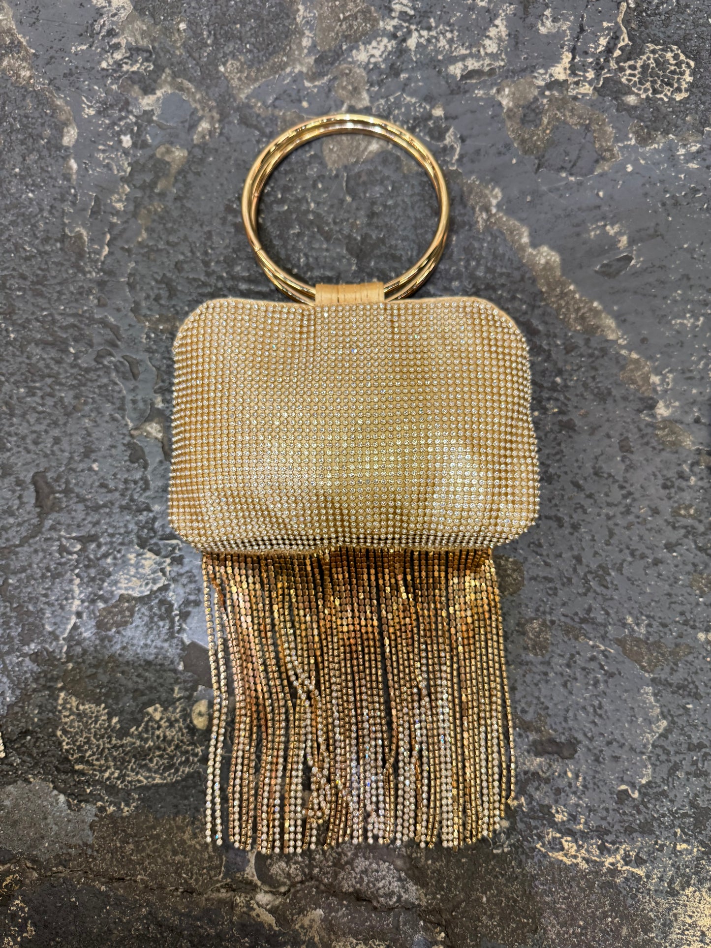 Rhinestone/ Fur Evening Bags