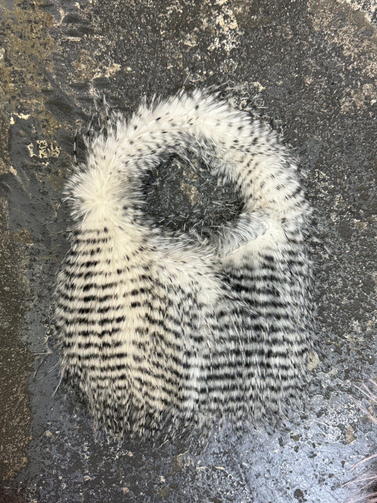 Rhinestone/ Fur Evening Bags