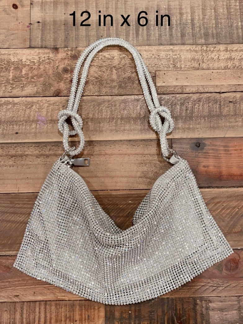 Rhinestone/ Fur Evening Bags