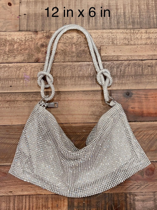 Rhinestone/ Fur Evening Bags