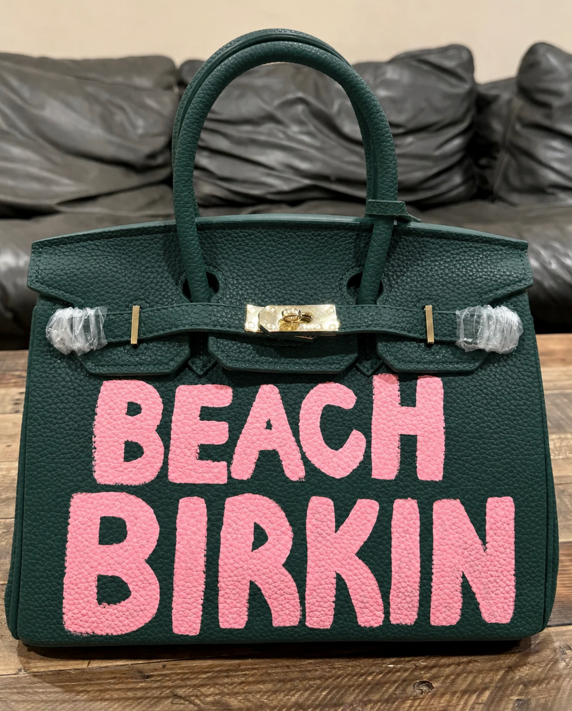 Designer inspired hand painted Bags