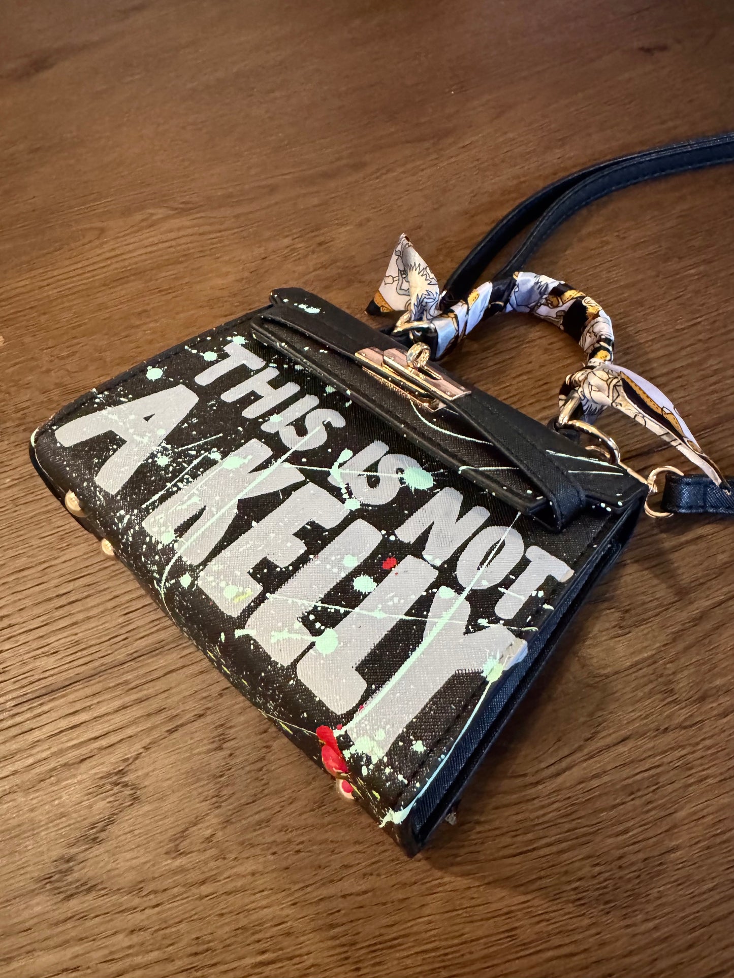 Designer inspired hand painted Bags