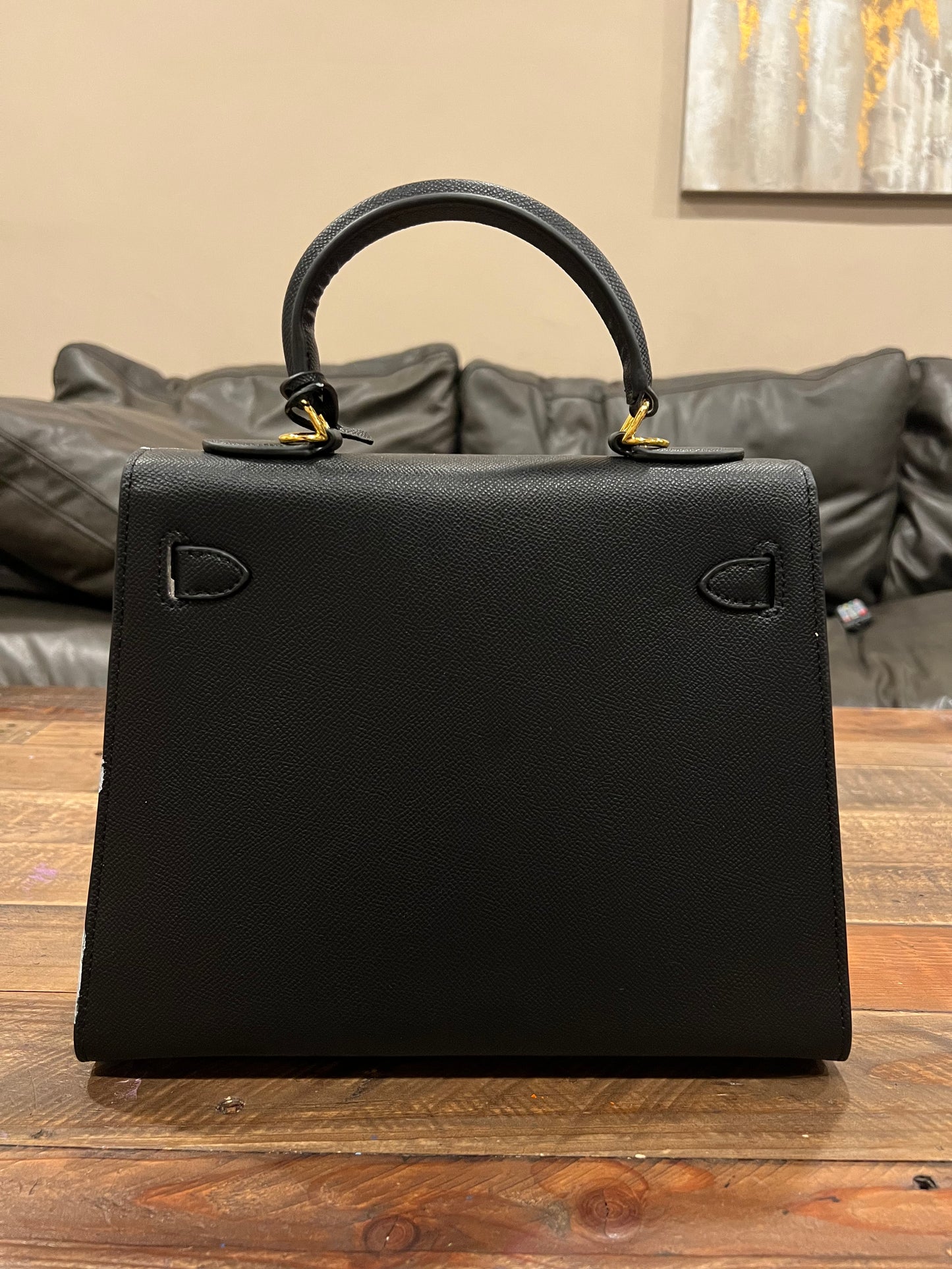 Hand painted designer inspired Bag - Animal prints