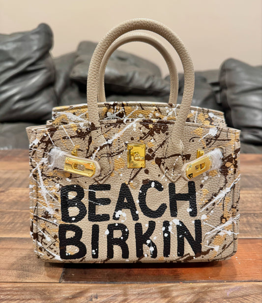 Hand painted designer inspired Bag