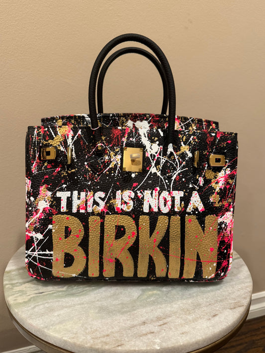 Designer inspired hand painted Bags