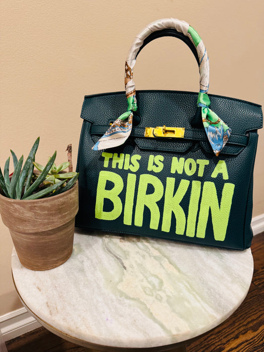 Designer inspired hand painted Bags