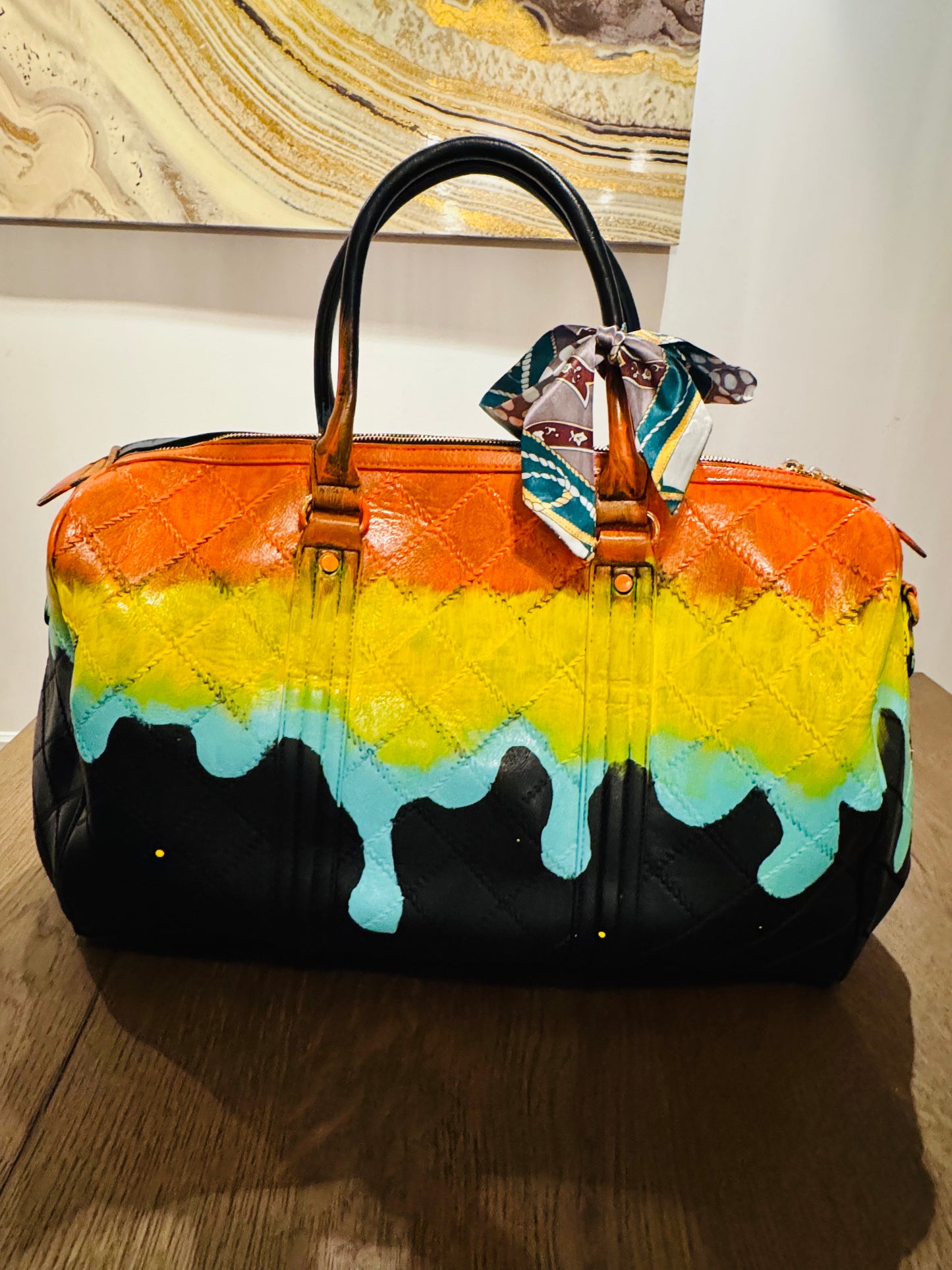 Gradient POP Art Duffel Bag