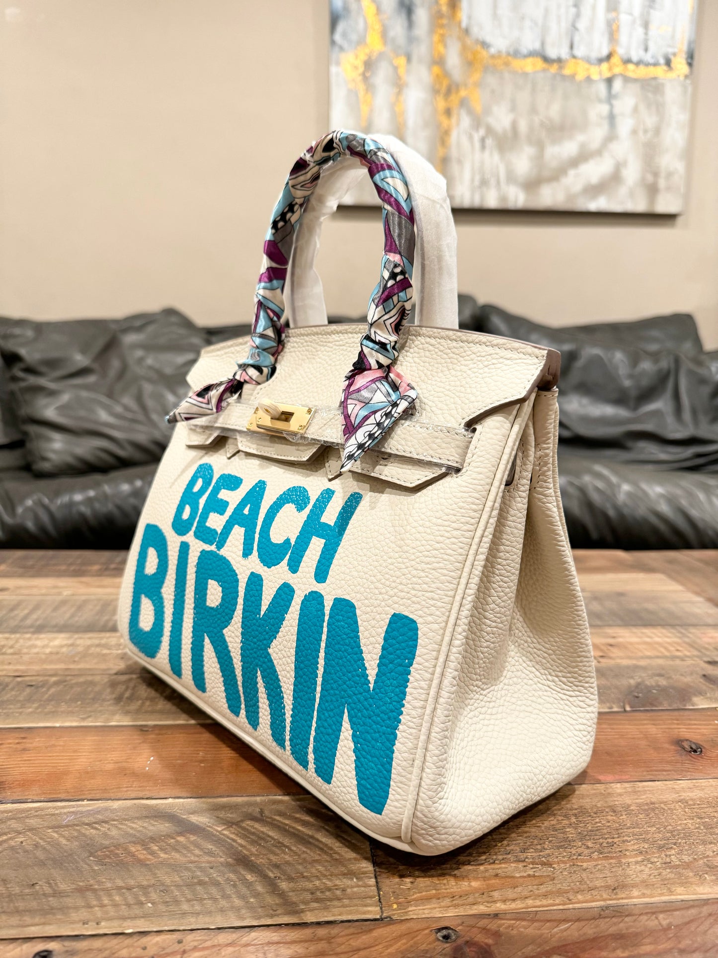 Designer inspired hand painted Bags