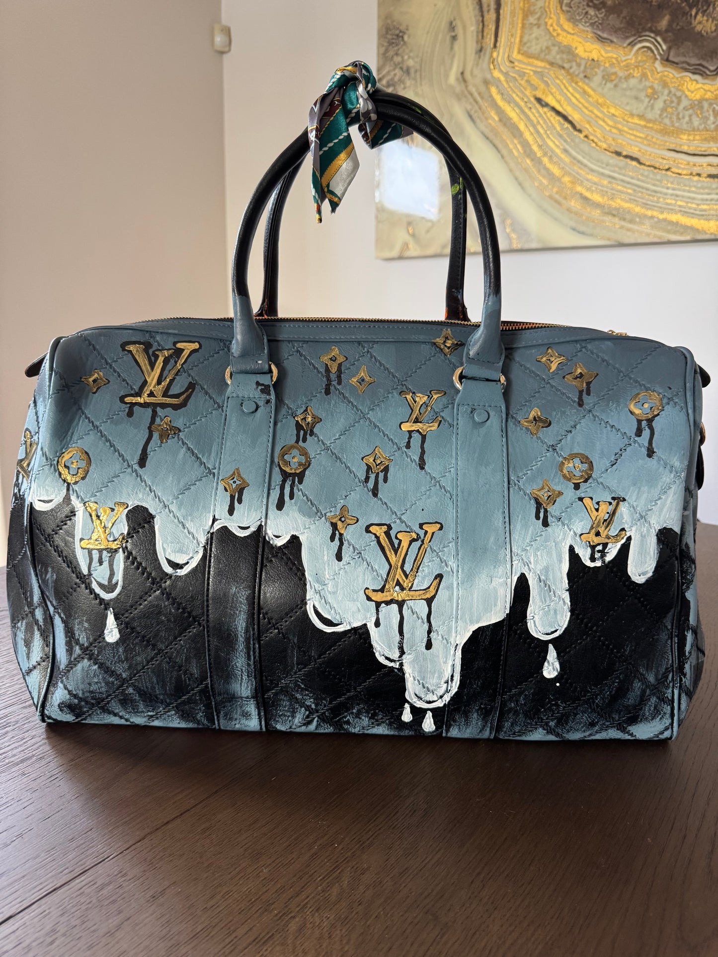 Gradient POP Art Duffel Bag