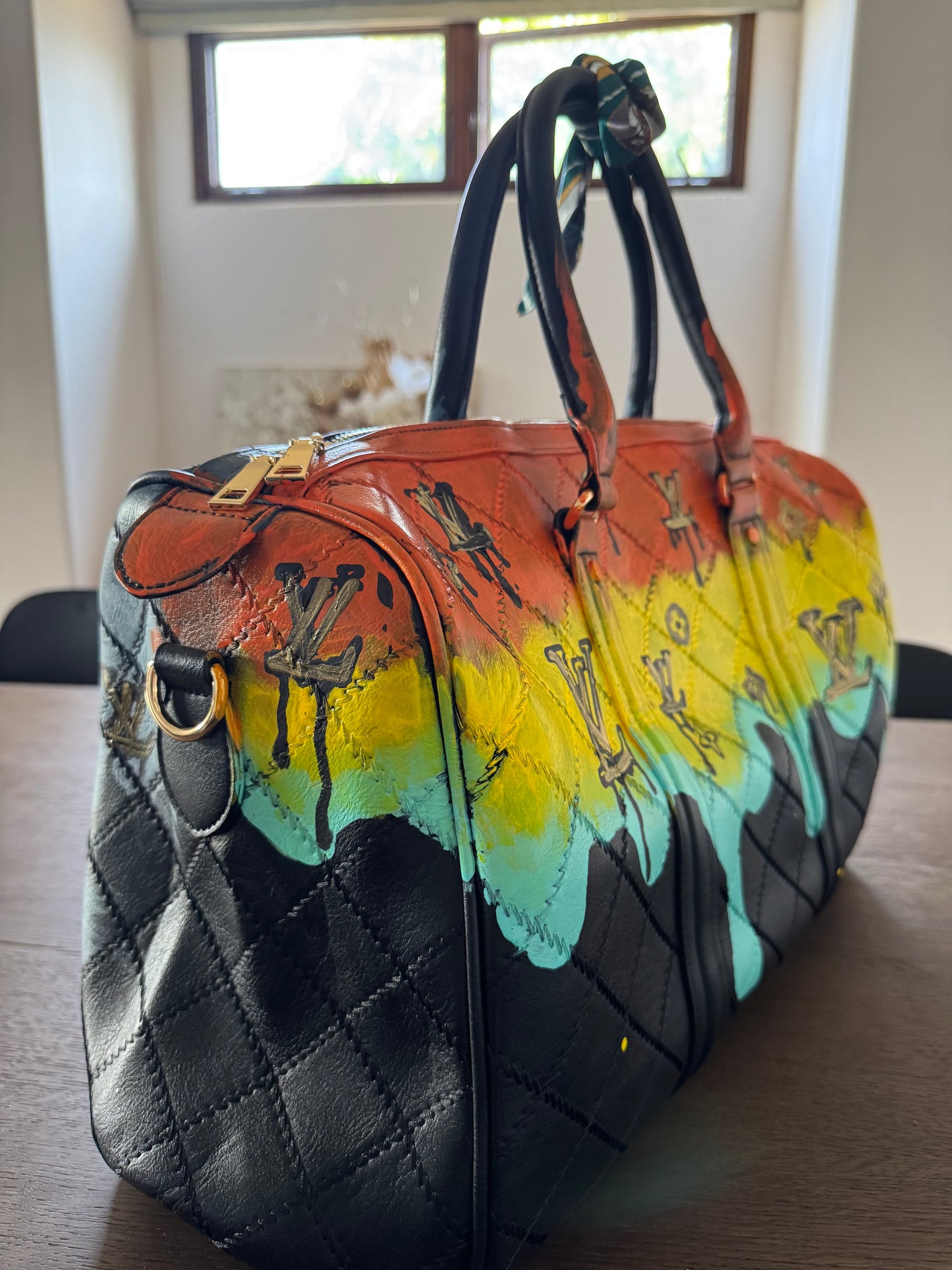 Gradient POP Art Duffel Bag