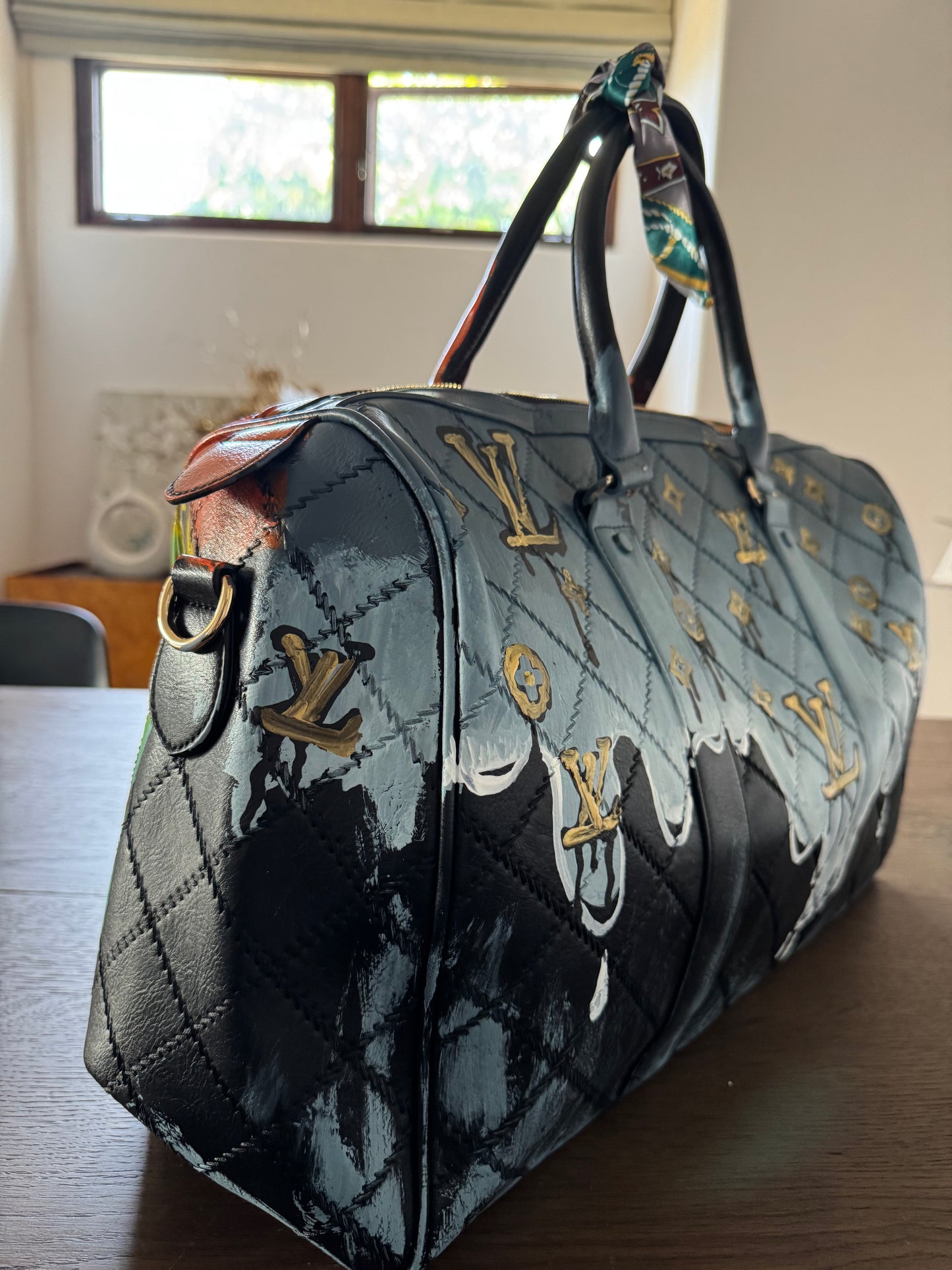 Gradient POP Art Duffel Bag