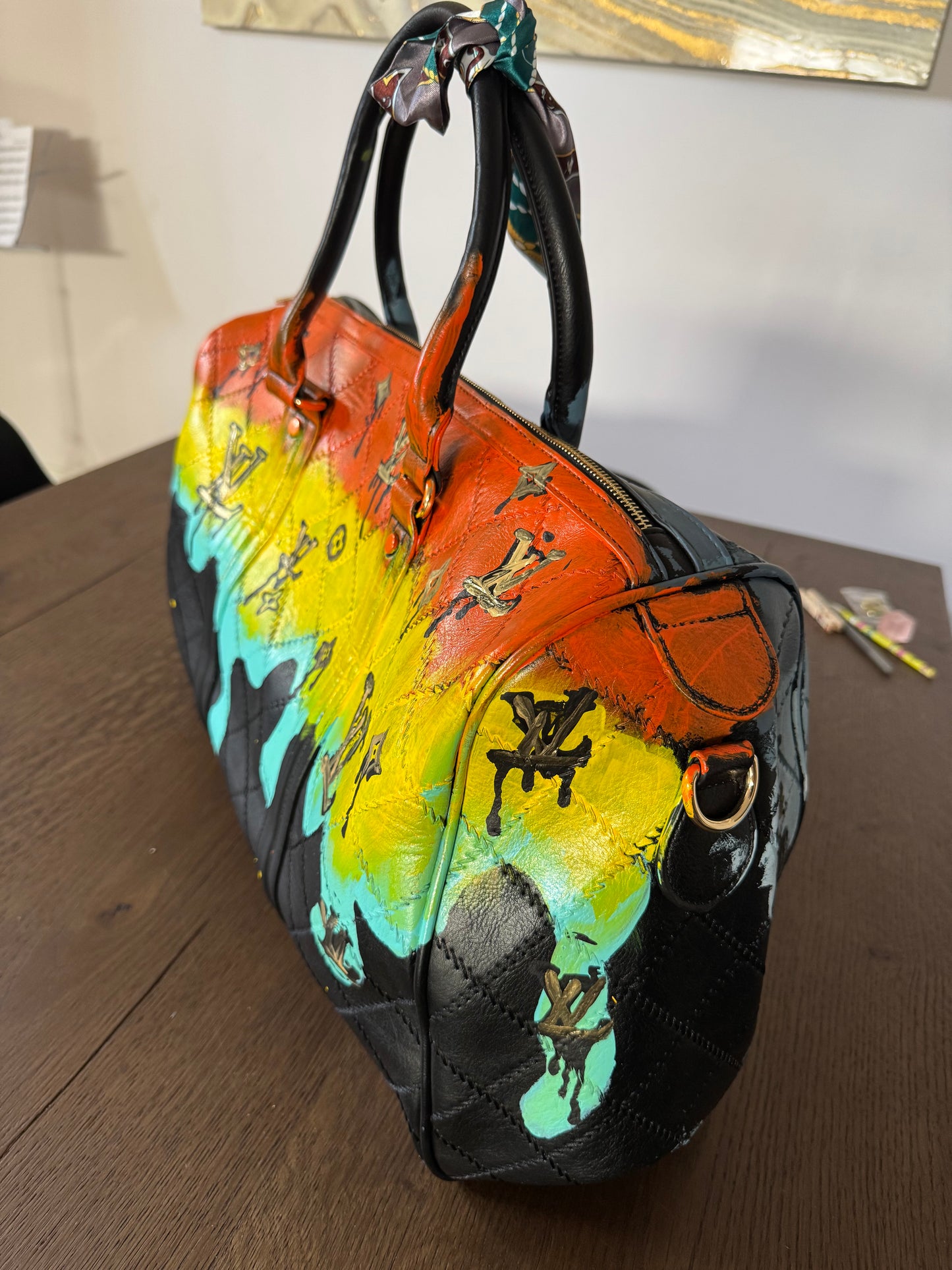 Gradient POP Art Duffel Bag