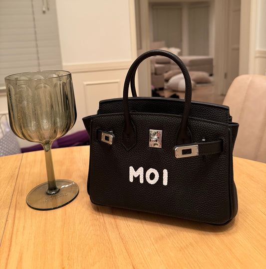 Hand painted designer inspired Bag