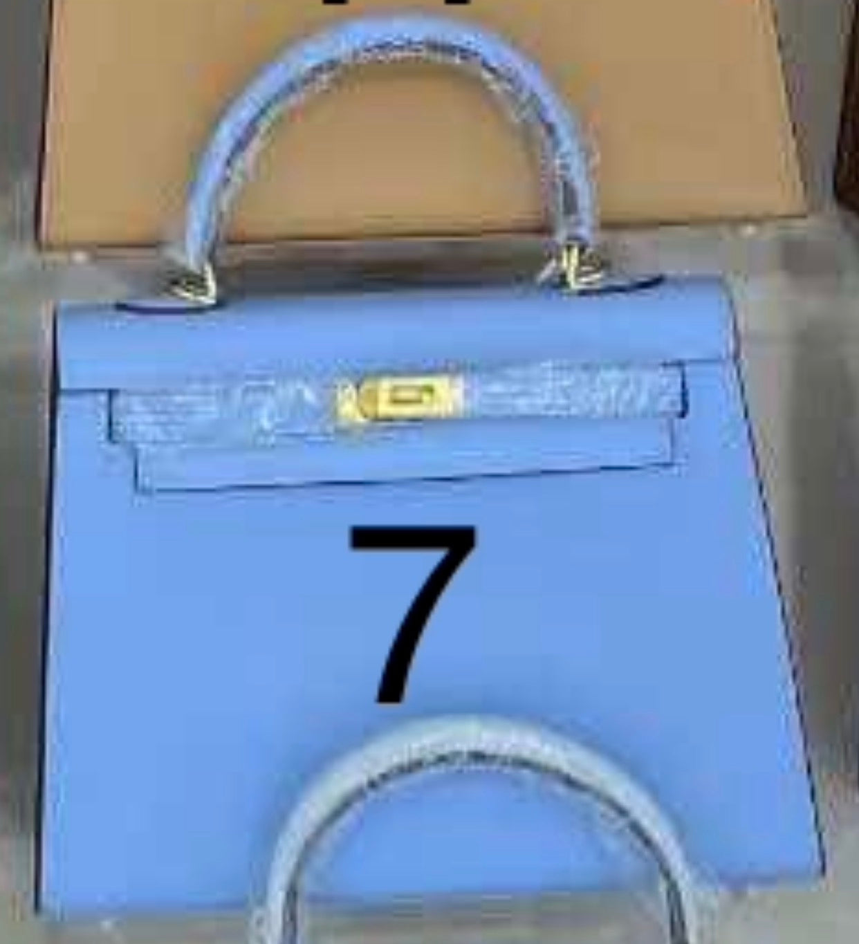Designer inspired hand painted Bags -Sellier