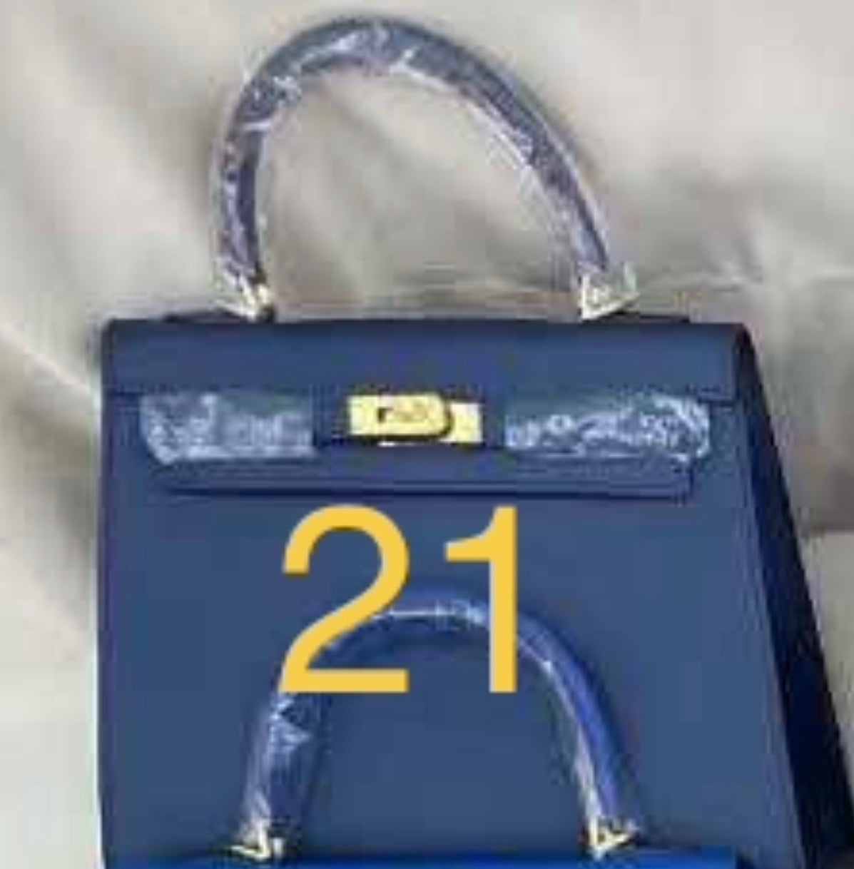 Designer inspired hand painted Bags -Sellier