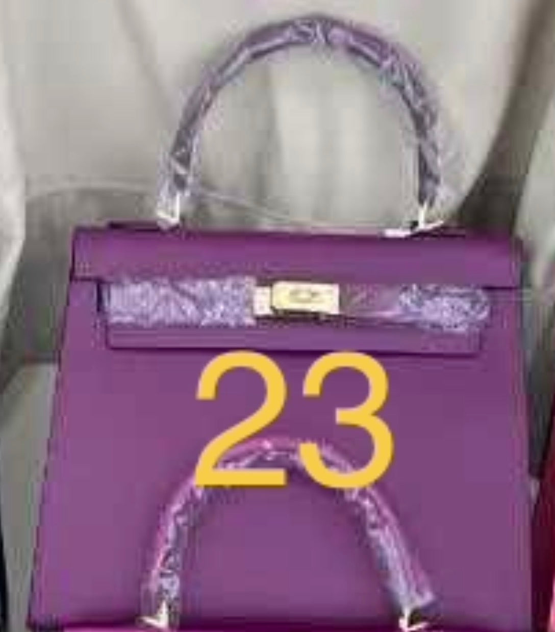 Designer inspired hand painted Bags -Sellier