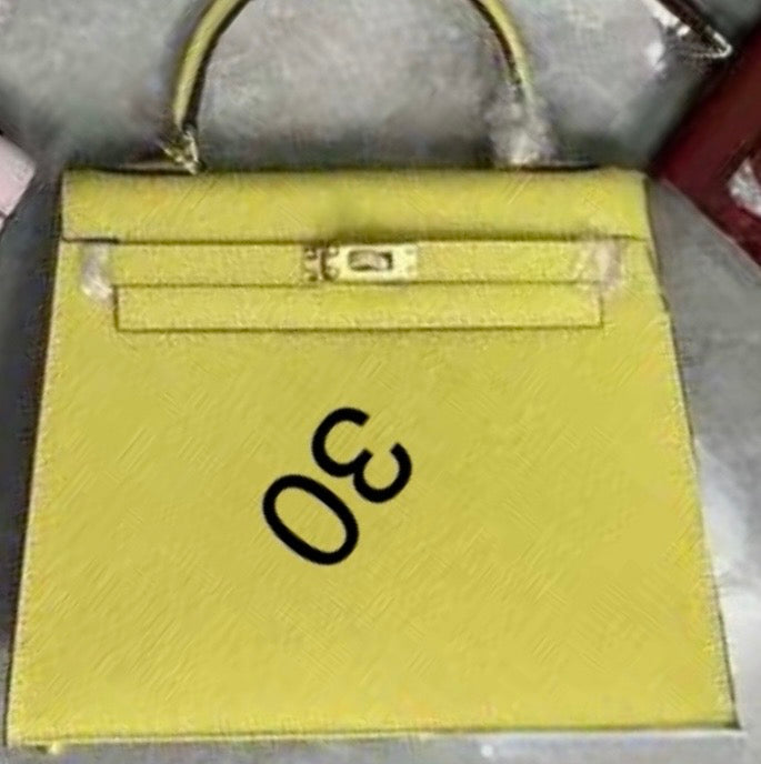 Designer inspired hand painted Bags -Sellier