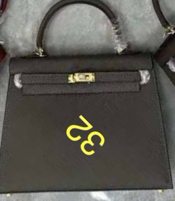 Designer inspired hand painted Bags -Sellier